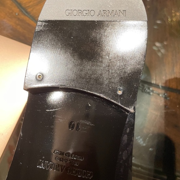 Men\'s Size 10 Giorgio Armani Shoes NEVER WORN main image 4